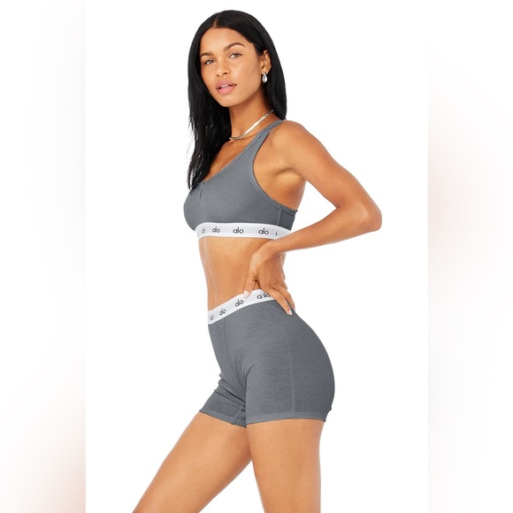 ALO Yoga Other - FULL SET! Alo Icon Ribbed Henley Bra and Women’s Boxer Set